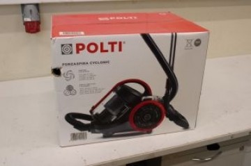 Polti   SALE OUT.  PBEU0105 Forzaspira C110_PLUS Vacuum cleaner, Bagless, Power 800 W, Dust container 2 L, Working radius 8 m, Black/Red  Vacuum cleaner PBEU0105 Forzaspira C110_Plus Bagless Power 800 W Dust capacity 2 L Black/Red DAMAGED PACKAGING