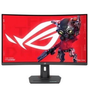 Asus   LCD Monitor||ROG Strix XG32WCMS|31.5"|Gaming/Curved|Panel VA|2560x1440|16:9|280Hz|1 ms|Swivel|Pivot|Height adjustable|Tilt|90LM09X0-B01970