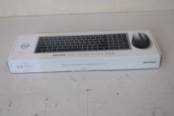 Dell   SALE OUT.  Keyboard and Mouse KM7120W Wireless US International, REFURBISHED |  Keyboard and Mouse | KM7120W | Keyboard and Mouse Set | Wireless | Batteries included | US | REFURBISHED | Bluetooth | Titan Gray | Numeric keypad | Wireless connection