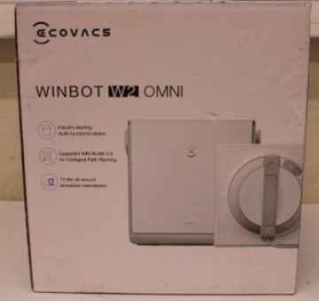 Ecovacs   SALE OUT.  Window cleaning robot WINBOT W2 OMNI, Auto-Spray, Intelligent steady climbing system, WIN-SLAM 4.0, White + 6 in 1 Cleanin |  | Window Cleaning Robot | WINBOT W2 OMNI | Corded | 2800 Pa | White | DEMO