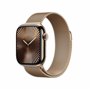 Apple Watch S10 Gold Titanium Milanese Loop Gold GPS + Cellular 42mm MX083QF/A 2024