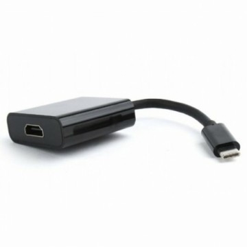 USB-C to HDMI Adapter GEMBIRD A-CM-HDMIF-01 4K Ultra HD USB-C 3.1 Black