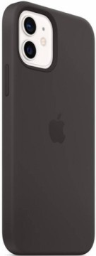 MHKX3ZE|A Apple Silicone Magsafe Cover for iPhone 12 Mini Black