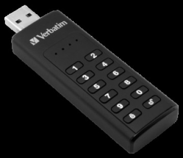 USB Atmiņa Verbatim 128GB Keypad Secure