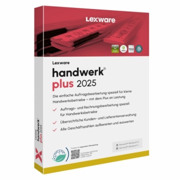 Lexware handwerk plus 2025 Jahresversion (365-Tage)