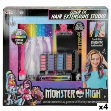 Парикмахерский набор Monster High Мел для прядей (4 штук)