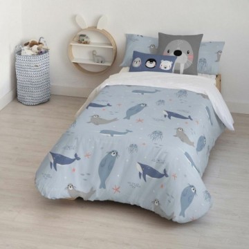 Ziemeļu pārvalks Kids&Cotton Tabor Small Zils 155 x 220 cm