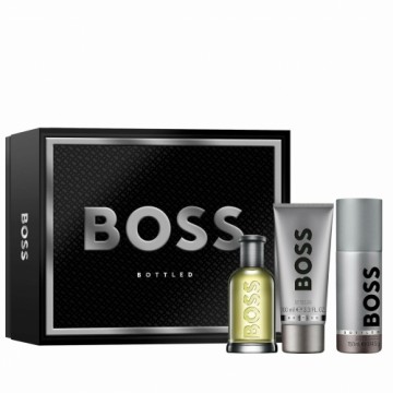 Мужской парфюмерный набор Hugo Boss BOTTLED EDT 3 Предметы