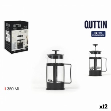 Kafijas Vārītājs ar Spiedni Quttin 350 ml 10 x 8 x 15,5 cm