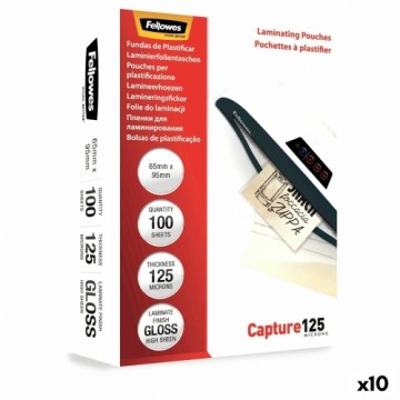 Laminating Pouches Fellowes 100 Предметы Прозрачный (10 штук)