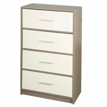 Kumode Max Home Balts Pelēks Moderns 58 x 91 x 30 cm