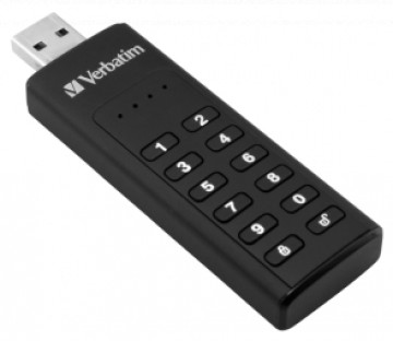 USB Atmiņa Verbatim 128GB Keypad Secure