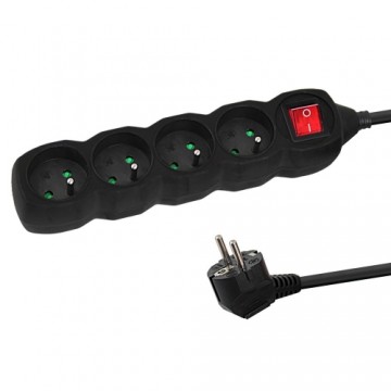 Esperanza ELK212K Power strip 4GN/1,5M Black