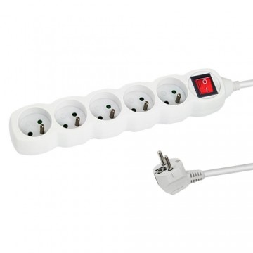 Esperanza ELK214W Power strip 5GN/1.5M White