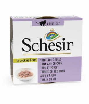 Agras Pet Foods SCHESIR in cooking broth Tuna with chicken - wet cat food - 70g