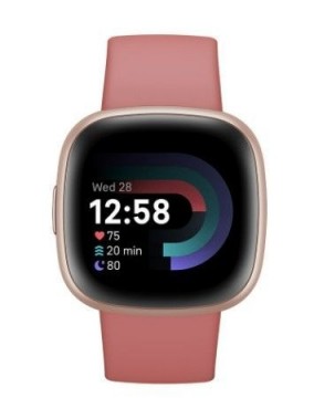 Fitbit   Versa 4 Smart watch NFC , GPS Pink Sand