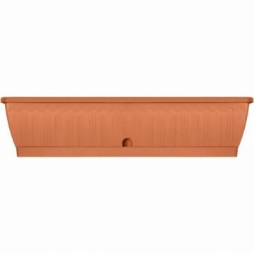 Self-watering planter Garden ID Terracotta 80 cm