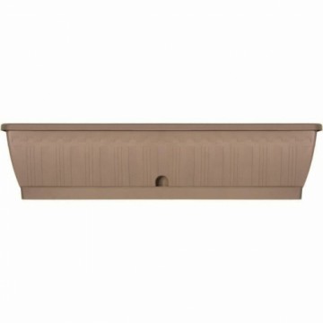 Self-watering planter Garden ID Taupe 80 cm