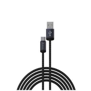 Devia cable Gracious EC649 USB - USB-C 1,0 m 2A black