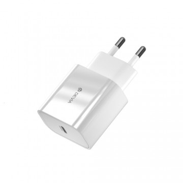 Devia wall charger Smart PD 1x USB-C 20W white