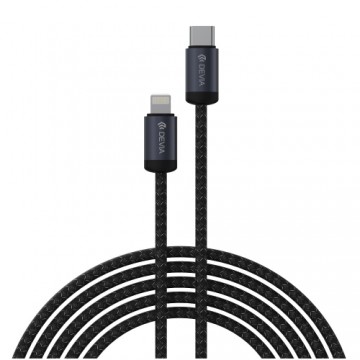 Devia cable Gracious EC645 PD USB-C - Lightning 1,0 m 27W 3A black