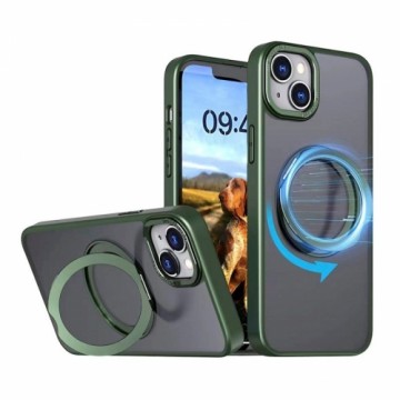 Mocco Mag Ring Rotating Aizsargapvalks priekš Apple iPhone 15 Pro Max