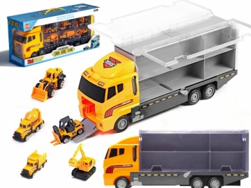 RoGer Toy Truck and Construction Equipment Set