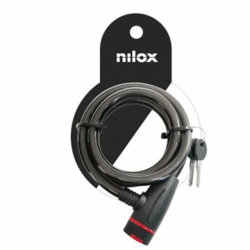 Key padlock Nilox NXPLCABLELOCK Black