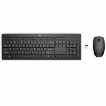 Keyboard and Wireless Mouse HP 1Y4D0AA QWERTY Black