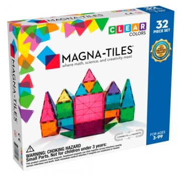 MAGNA-TILES Магнитный конструктор Magna Qubix Цвета, 32 детали