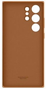 EF-VS918LAE Samsung Leather Cover for Galaxy S23 Ultra Camel (Damage Blister)