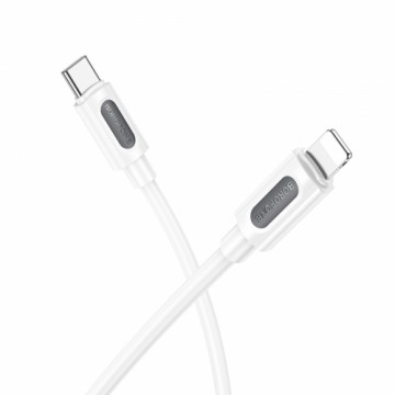 Borofone Cable BX114 Structure - Type C to Lightning - PD 27W 1 metre white