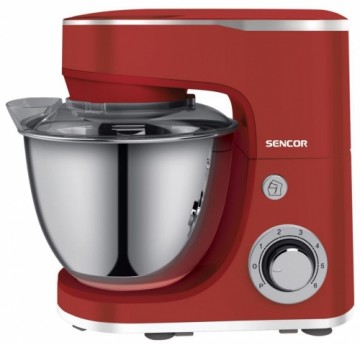 Multifunctional Stand Mixer Sencor STM3634RD, red