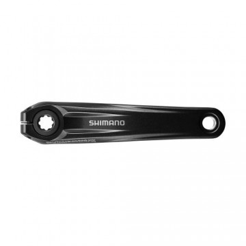 Shimano FC-E8000 No Chainring 170mm STEPS E-MTB Crankarms / Melna / 170 mm