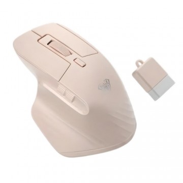 Aula SC150 Super Mini 2in1 2.4G Wireless / Bluetooth + USB Wired mouse with battery Pink