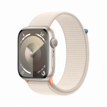 Viedpulkstenis Apple Watch Series 9 Balts Bēšs 45 mm