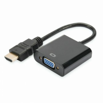 Адаптер HDMI—VGA Digitus DIGITUS Convertidor HDMI a VGA Чёрный