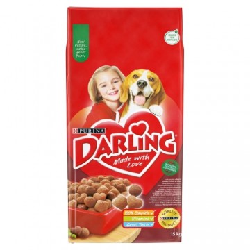 PURINA Darling Beef with chicken  - dry dog food - 15 kg