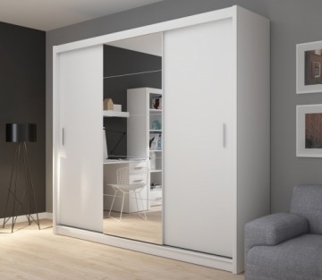 Top E Shop Topeshop FARO235 BIEL L KPL bedroom wardrobe/closet 5 shelves 3 door(s) White