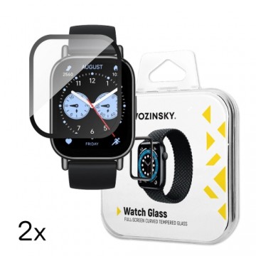 Wozinsky Full Glue Tempered Glass for Xiaomi Redmi Watch 5 Lite (2 pcs.)