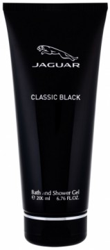 Jaguar Classic Black shower gel for men 200 ml