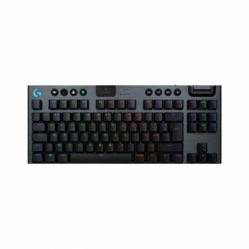 Bezvadu Klaviatūra Logitech G915 TKL X Melns AZERTY