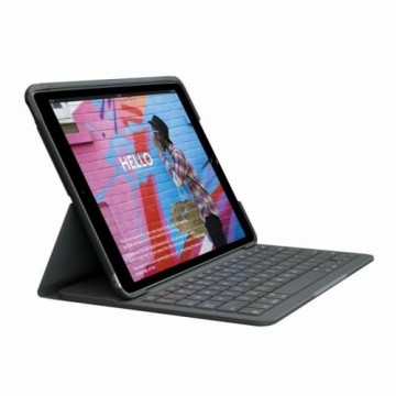 Planšetdatora Vāks Logitech Slim Folio Grafīts AZERTY