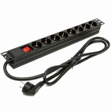 Power Socket - 7 Sockets with Switch Phasak BNS 1518 (1,5 m)