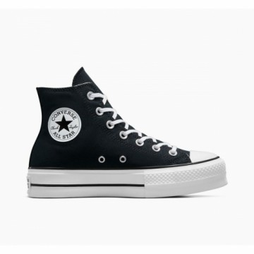 Sporta Bikses Sievietēm Converse All Star Platform High Top Melns