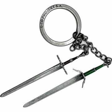 Cenega Publishing Brelok Good Loot The Witcher 3 Geralt Two Swords Keychain