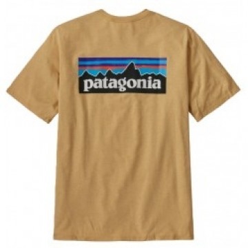 Patagonia krekls P-6 LOGO Responsibili-Tee M XL Beeswax Tan