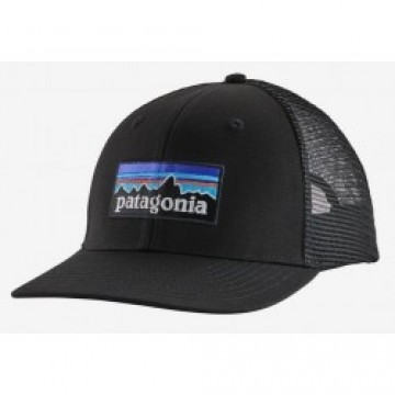 Patagonia cepure P-6 Logo Trucker Hat  Black