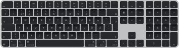 Apple Magic Keyboard Touch ID Numeric SWE Black Keys