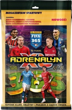 Panini football cards FIFA 365 2025 Mega Starter Kit